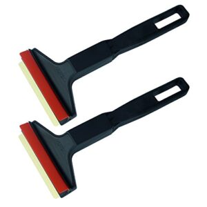 l&p car design a053-2 pack ice scraper brass blade original murska from europe 100% quality winter goods automotive black red