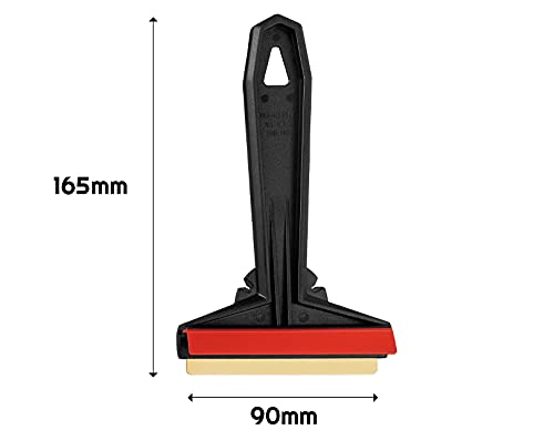 L & P Car Design L&P A054 Ice Scraper Brass Blade Icescraper Original Murska from Europe 100% Quality Winter Goods Automotive Black Red