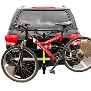 MaxxHaul 50025 Hitch Mount 2 Bike Rack For Cars, Trucks, SUV's, Minivans - 100 lb. Capacity