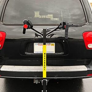 MaxxHaul 50025 Hitch Mount 2 Bike Rack For Cars, Trucks, SUV's, Minivans - 100 lb. Capacity