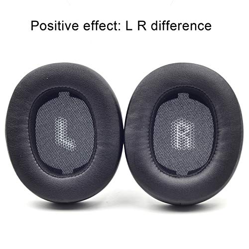 Replacement E55 Earpads Ear Pads Foam Ear Cushion Pillow Parts Cover Compatible with JBL E55BT E 55 bt Bluetooth Wireless Headsets (Black)