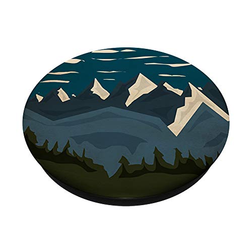 MOUNTAINS OF THE MIDWEST - MORNING SUNSHINE - MEN & BOYS PopSockets Swappable PopGrip