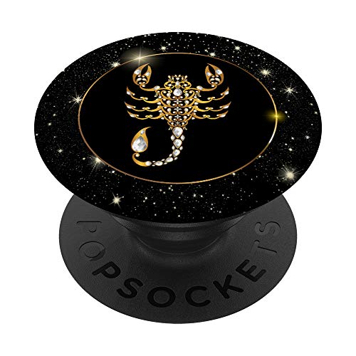 Zodiac and Astrology Signs, Birthday Horoscope Scorpio PopSockets PopGrip: Swappable Grip for Phones & Tablets