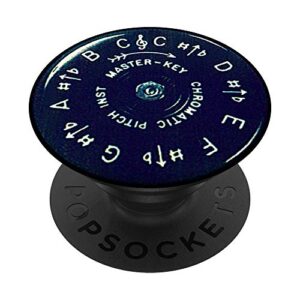 vintage chromatic pitch pipe music tuner popsockets swappable popgrip