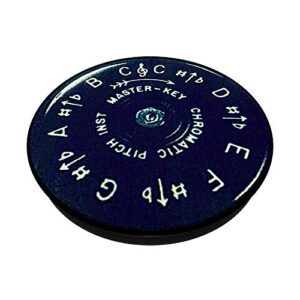 Vintage Chromatic Pitch Pipe Music Tuner PopSockets Swappable PopGrip