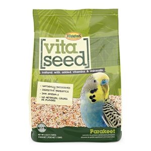 higgins vita seed parakeet bird food 2.5 lb. bag, fast, by just jak's pet market