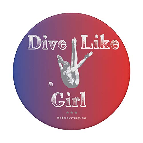 Dive Like a Girl Springboard Diving and Platform Diving Gift