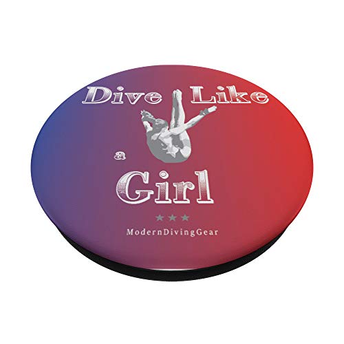 Dive Like a Girl Springboard Diving and Platform Diving Gift