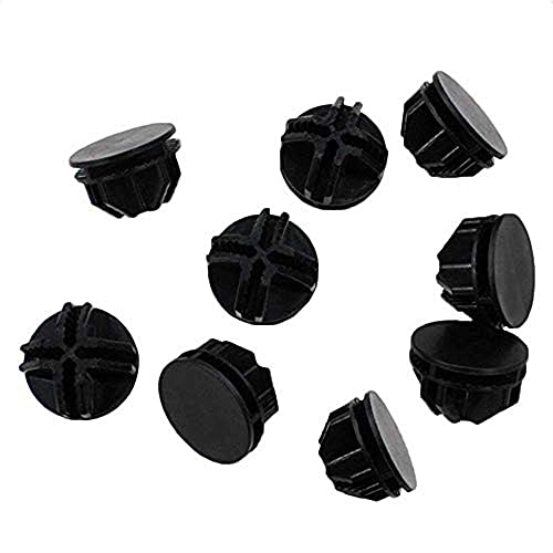 Wire Cube Plastic Connectors 3.6cm/1.417" for Wire Grid Cube Storage Shelving & Mesh Snap Organizer 50pcs - Black