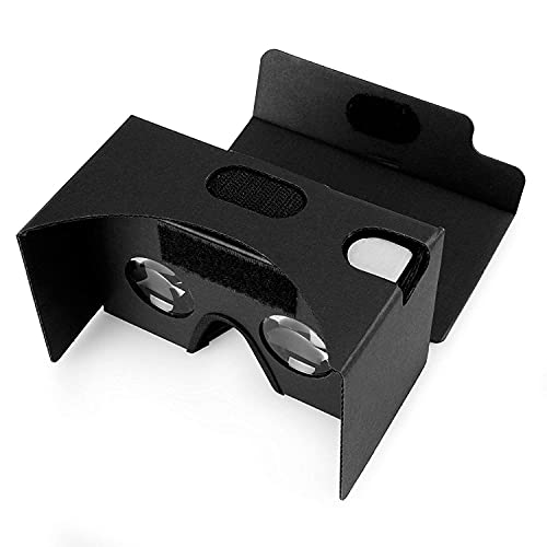 Google Cardboard,VR Headset 3D Box Virtual Reality Glasses with Big Clear 3D Optical Lens and Comfortable Head Strap for All 3-6 Inch Smartphones