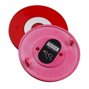 learsoon replacement battery cover repair part for beats by dre studio headphones (red)