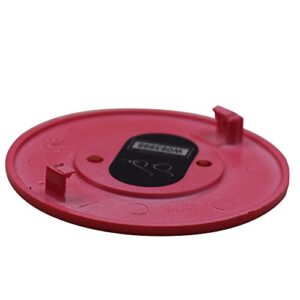 Learsoon Replacement Battery Cover Repair Part for Beats by DRE Studio Headphones (Red)