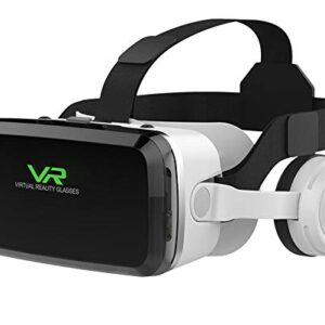 VR SHINECON VR Headset Compatible with iPhone & Android Phone Virtual Reality Goggles VR Glasses