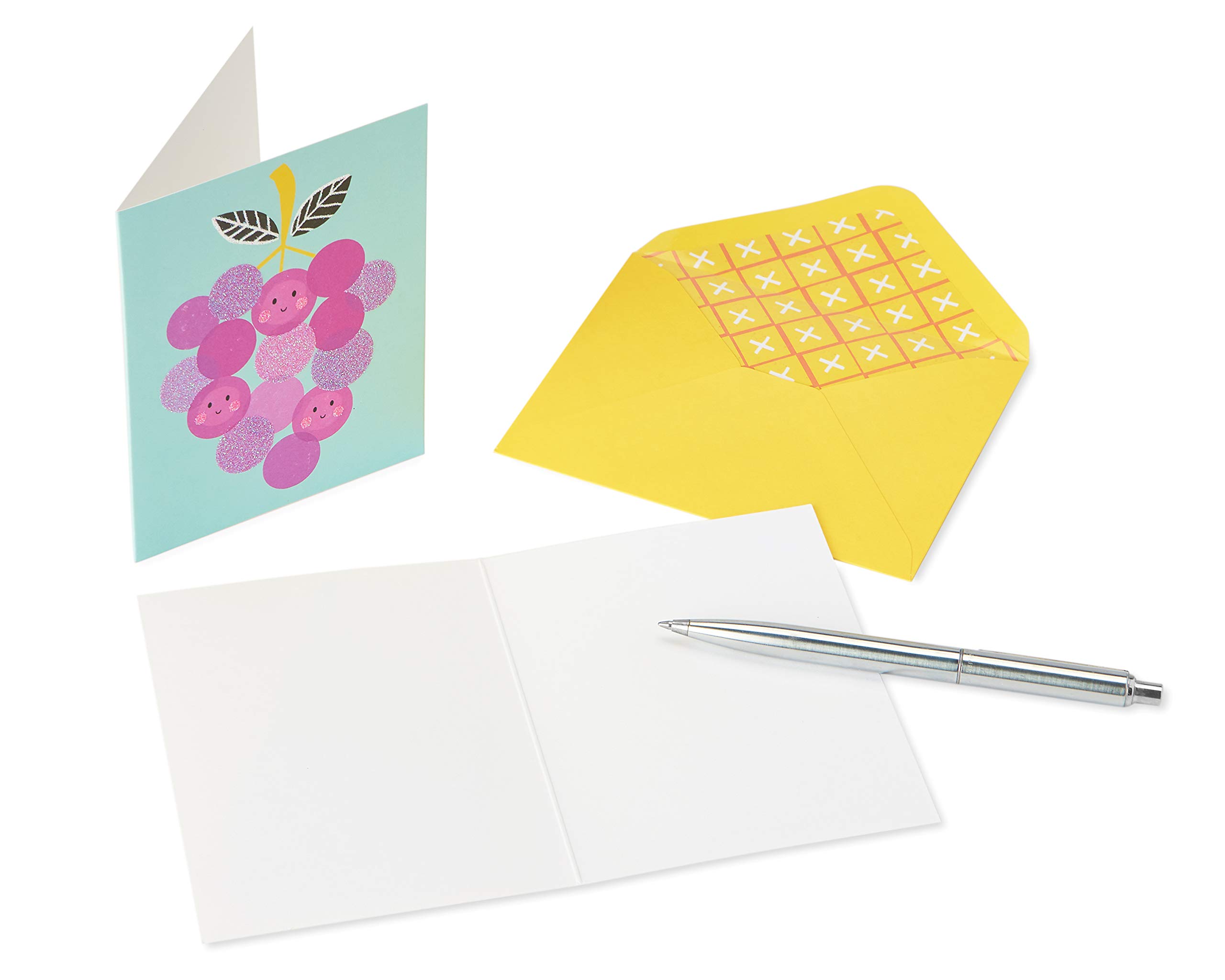 Papyrus Blank Cards with Envelopes, Fruit (20-Count)