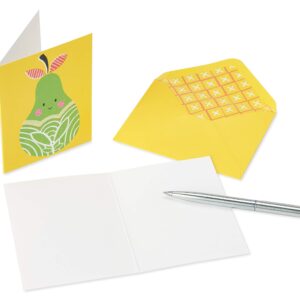 Papyrus Blank Cards with Envelopes, Fruit (20-Count)