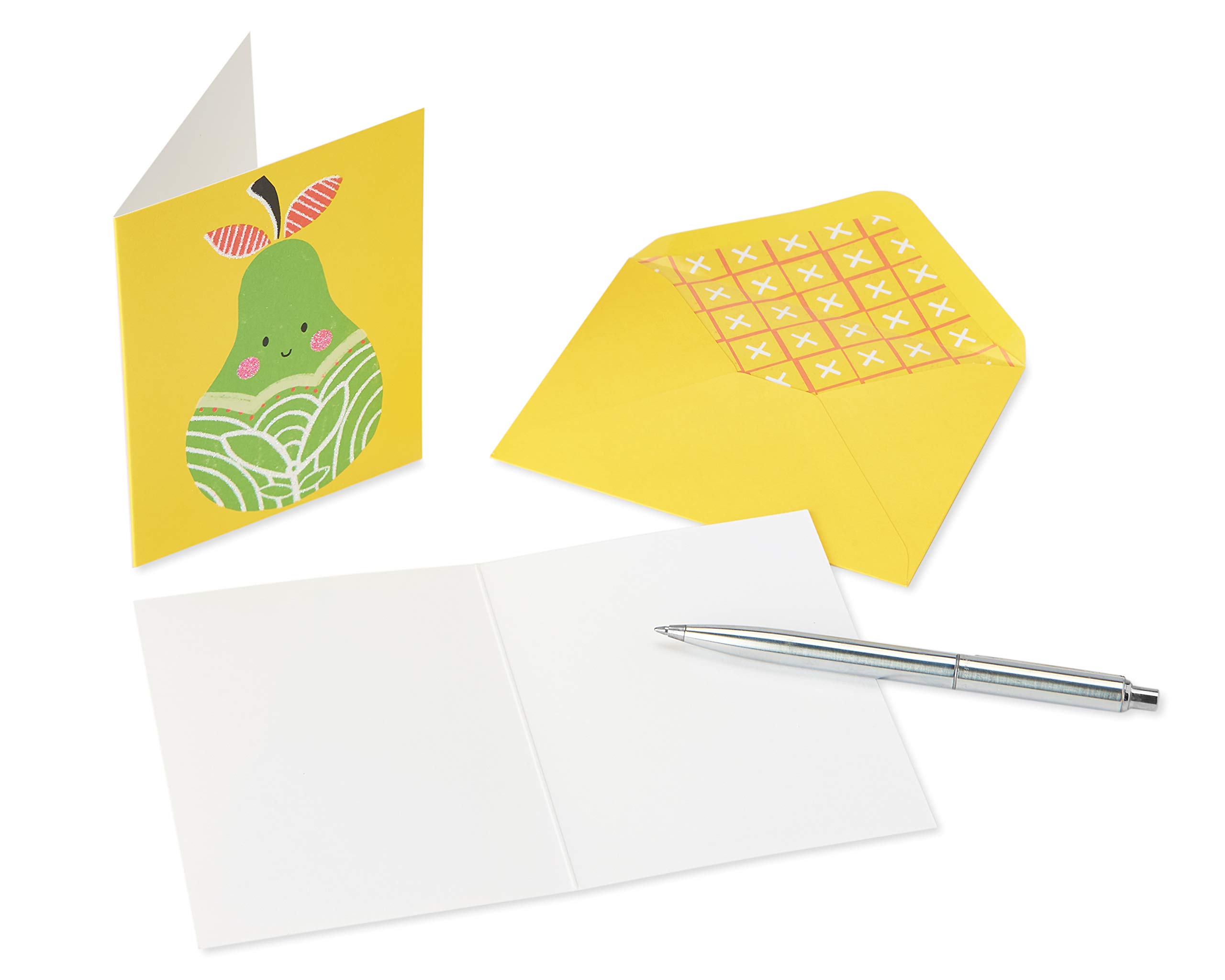 Papyrus Blank Cards with Envelopes, Fruit (20-Count)