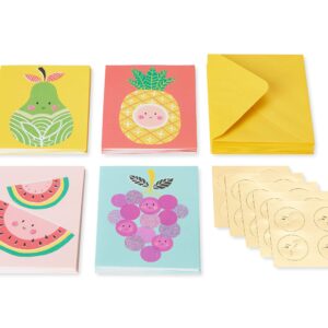 Papyrus Blank Cards with Envelopes, Fruit (20-Count)