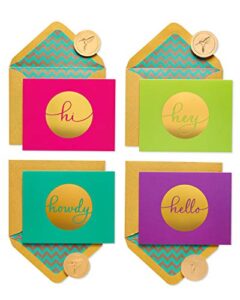 papyrus blank cards with envelopes, hello (20-count)