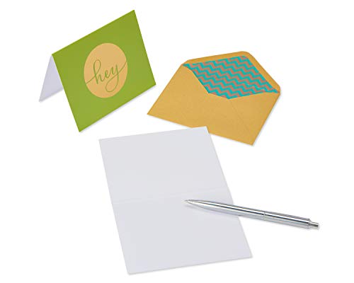 Papyrus Blank Cards with Envelopes, Hello (20-Count)
