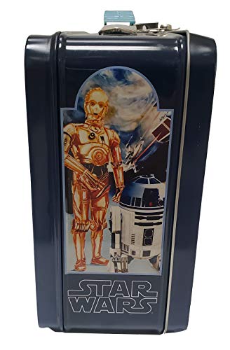 The Tin Box Company 344707-DS Star Wars Vintage Classic Tin Lunchbox, Black