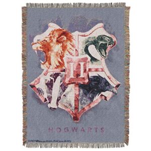 northwest woven tapestry throw blanket, 48 x 60 inches, multicolor