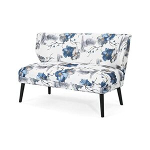 gdfstudio christopher knight home dumont modern farmhouse fabric settee, print