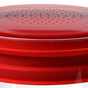 Prepara Storage Container, One Size, Red