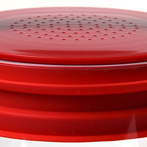 Prepara Storage Container, One Size, Red