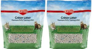 kaytee small animal critter litter, 4-pound 2 pack