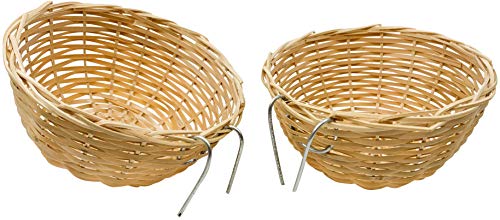 Kaytee Nature's Nest Natural Bamboo, Canary 2 Pack