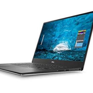 Dell XPS 9570 Laptop, 15.6in UHD (3840 x 2160) InfinityEdge Touch 8th Gen Intel Core i7-8750H 16GB RAM 512GB SSD GeForce GTX 1050Ti Fingerprint Reader Windows 10 Pro, Silver (Renewed)