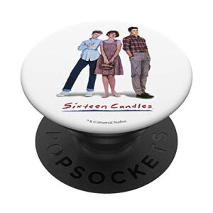 sixteen candles classic film poster vintage popsockets popgrip: swappable grip for phones & tablets