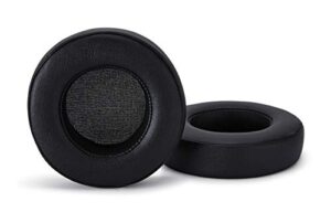 premium replacement kraken 7.1 v2 ear pads cushions compatible with razer kraken 7.1 v2 headset only. (black - round). premium protein leather | high-density foam | great comfort