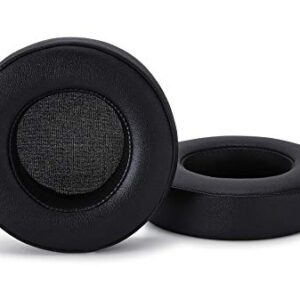 Premium Replacement Kraken 7.1 V2 Ear Pads Cushions Compatible with Razer Kraken 7.1 V2 Headset only. (Black - Round). Premium Protein Leather | High-Density Foam | Great Comfort