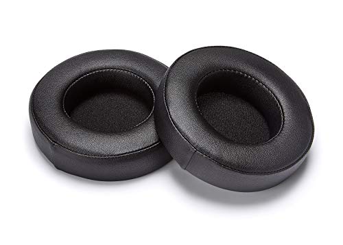 Premium Replacement Kraken 7.1 V2 Ear Pads Cushions Compatible with Razer Kraken 7.1 V2 Headset only. (Black - Round). Premium Protein Leather | High-Density Foam | Great Comfort