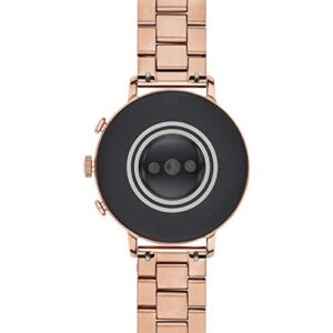 Fossil Women's Gen 4 Venture HR Heart Rate Stainless Steel Touchscreen Smartwatch, Color: Rose Gold (Model: FTW6011)