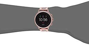 Fossil Women's Gen 4 Venture HR Heart Rate Stainless Steel Touchscreen Smartwatch, Color: Rose Gold (Model: FTW6011)