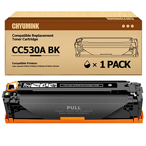 JC Toner Remanufactured Toner Cartridge Replacement for 304A CC530A for use with Color CP2025 CP2025dn CM2320fxi MFP; Canon imageCLASS MF726Cdw LBP766