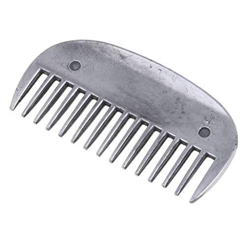 Baoblaze Heavy Duty Metal Curry Comb Brush Horse Pony Mane Tail Body Hairy Curry Cleaning Tool