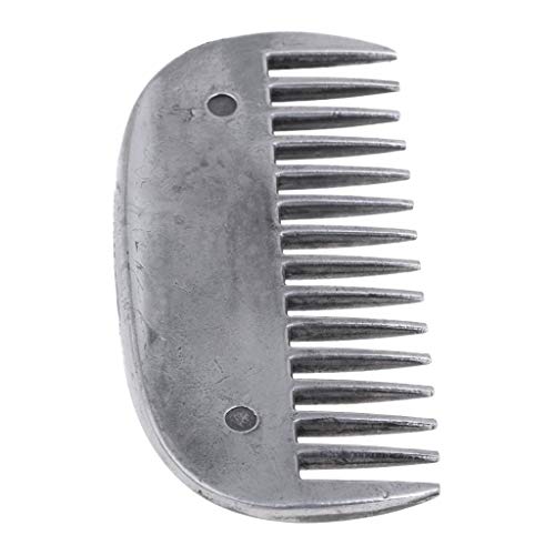 Baoblaze Heavy Duty Metal Curry Comb Brush Horse Pony Mane Tail Body Hairy Curry Cleaning Tool