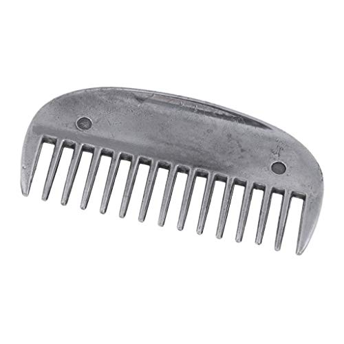 Baoblaze Heavy Duty Metal Curry Comb Brush Horse Pony Mane Tail Body Hairy Curry Cleaning Tool