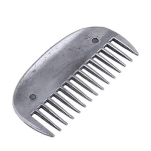 Baoblaze Heavy Duty Metal Curry Comb Brush Horse Pony Mane Tail Body Hairy Curry Cleaning Tool