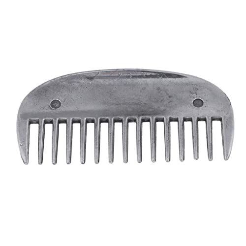 Baoblaze Heavy Duty Metal Curry Comb Brush Horse Pony Mane Tail Body Hairy Curry Cleaning Tool