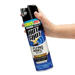 Hot Shot Flying Insect Killer3 Aerosol, Clean Fresh Scent, 18.75 oz