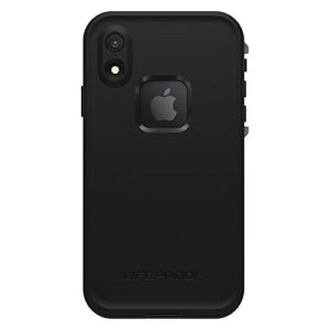 Lifeproof FRĒ SERIES Waterproof Case for iPhone Xr - Retail Packaging - ASPHALT (BLACK/DARK GREY)