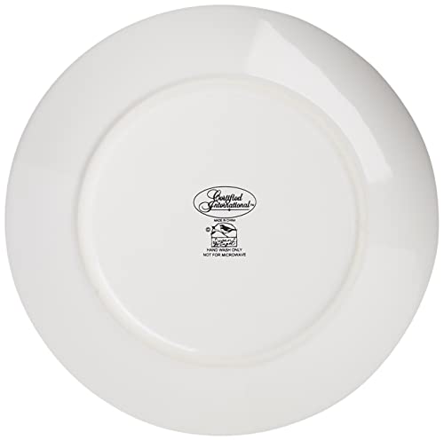 Certified International Christmas on the Farm 2-Tier Server (7" and 9" plate), One Size, Mulicolored,22814