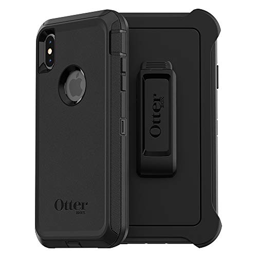 OtterBox DEFENDER SERIES SCREENLESS Case Case for iPhone Xs Max - Retail Packaging - BLACK