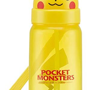 Die-Cut Straw-Type Blow Bottle [Pikachu]