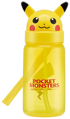 Die-Cut Straw-Type Blow Bottle [Pikachu]