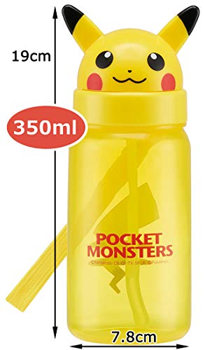 Die-Cut Straw-Type Blow Bottle [Pikachu]